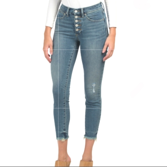 Lucky Brand Denim - Lucky Brand High Waisted Skinny Jeans